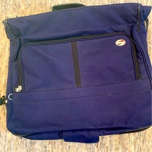 American Tourister Navy Blue Garment Bag.